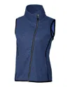 Cutter & Buck Mainsail Sweater-knit Womens Full Zip Vest