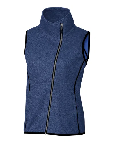 Cutter & Buck Mainsail Sweater-knit Womens Full Zip Vest