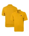 Cutter & Buck Men's Arizona State Sun Devils Team Logo Virtue Eco Pique Polo In Gold