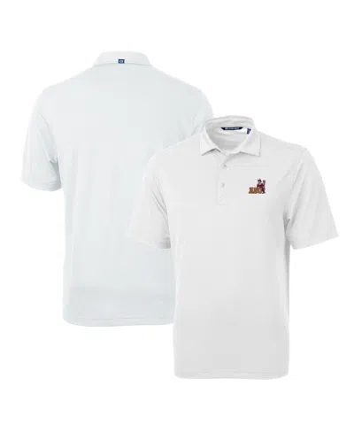 Cutter & Buck Men's Arizona State Sun Devils Team Logo Virtue Eco Pique Polo In White