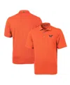 Cutter & Buck Men's Auburn Tigers Team Logo Virtue Eco Pique Polo In Orange