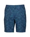 Cutter & Buck Men's Bainbridge Sport Short Camo Print In Blue