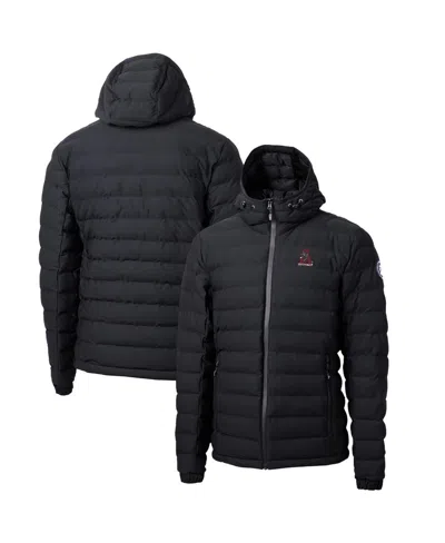 Cutter & Buck Men's Black Alabama Crimson Tide Mission Ridge Eco Insulated Puffer Full-zip Jacket