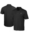 Cutter & Buck Men's Black Rocket City Trash Pandas Clique Spin Eco Performance Pique Polo In Black