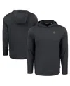 Cutter & Buck Men's Black South Carolina Gamecocks Coastline Epic Comfort Long Sleeve Hoodie T-shirt In Black