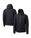 Cutter & Buck Men's Black Texas Longhorns Alumni Logo Mission Ridge Eco Insulated Puffer Full-zip Jacket In Black