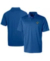 Cutter & Buck Men's Blue Seattle Mariners City Connect Prospect Textured Stretch Polo In Blue