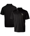 Cutter & Buck Men's Florida State Seminoles Alumni Logo Prospect Textured Stretch Polo In Black