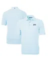 Cutter & Buck Men's Light Blue Ucf Knights Citronaut Virtue Eco Pique Stripe Polo In Light Blue