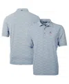 Cutter & Buck Men's Navy Baltimore Orioles Americana Logo Virtue Eco-pique Botanical Polo In Navy