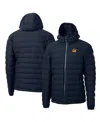 Cutter & Buck Men's Navy Cal Bears Mission Ridge Eco Insulated Puffer Full-zip Jacket In Blue