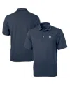 Cutter & Buck Men's Navy Detroit Tigers Virtue Eco Pique Polo In Navy