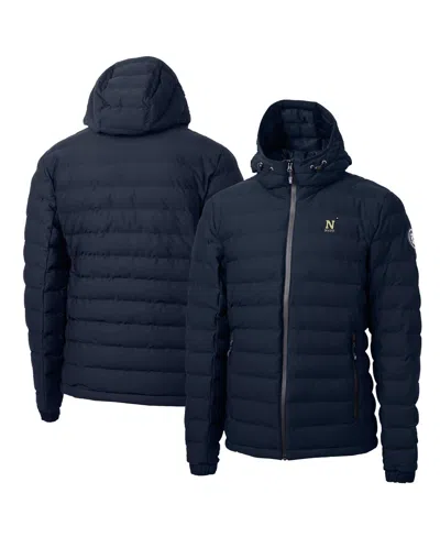 Cutter & Buck Men's Navy Navy Midshipmen Mission Ridge Eco Insulated Puffer Full-zip Jacket