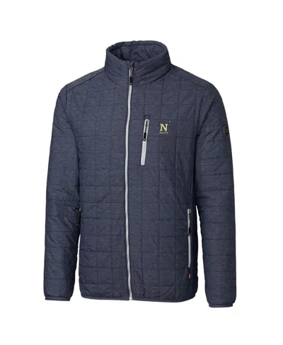 Cutter & Buck Men's Navy Navy Midshipmen Rainier Full-zip Jacket