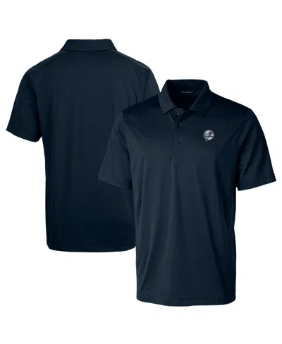 Cutter & Buck Men's Navy New York Yankees Big & Tall Prospect Eco Drytec Polo Shirt In Multi
