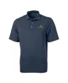Cutter & Buck Men's Navy Notre Dame Fighting Irish Virtue Eco Pique Polo In Blue