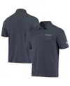 Cutter & Buck Men's Navy The Players North Florida Ospreys Collegiate Co-branded Polo Shirt In Navy