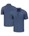 CUTTER & BUCK MEN'S NOTRE DAME FIGHTING IRISH PLAY LIKE A CHAMPION TODAY PIKE ECO PEBBLE PRINT STRETCH POLO