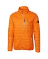 Cutter & Buck Men's Orange Virginia Tech Hokies Rainier Full-zip Jacket In Orange