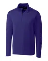 Cutter & Buck Men's Pennant Sport Half Zip Jacket In Purple