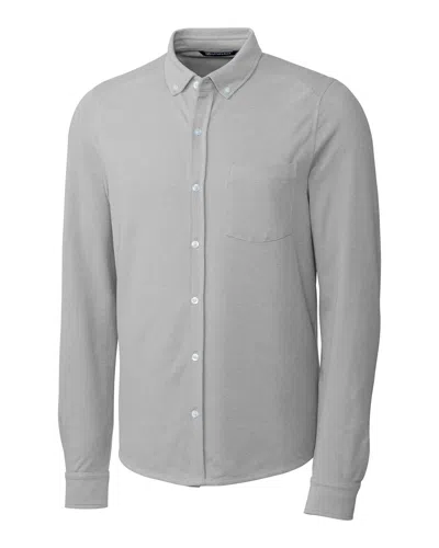 Cutter & Buck Men's Reach Oxford Button Front Shirt In Multi