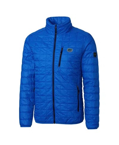 Cutter & Buck Men's Royal Florida Gators Rainier Full-zip Jacket In Blue