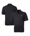 Cutter & Buck Men's South Carolina Gamecocks Vault Drytec Virtue Eco Pique Polo In Black