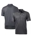 Cutter & Buck Men's Tcu Horned Frogs Pike Banner Print Polo In Black