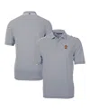 Cutter & Buck Men's Vault Drytec Virtue Eco Pique Stripe Polo In Navy