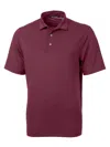 Cutter & Buck Coastline Epic Comfort Recycled Mens Polo In Burgundy