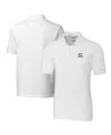 Cutter & Buck Men's White Chicago Bears Advantage Tri-blend Pique Polo In White
