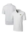 Cutter & Buck Men's White Vanderbilt Commodores Vault Forge Pencil Stripe Stretch Polo In White