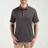 Cutter & Buck Mens Regular Fit Short Sleeve Polo Shirt In Animal Print