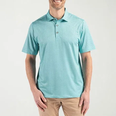 CUTTER & BUCK MENS REGULAR FIT SHORT SLEEVE POLO SHIRT