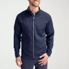 Cutter & Buck Mens Water Resistant Lightweight Softshell Jacket In Blue