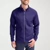 Cutter & Buck Mens Water Resistant Lightweight Softshell Jacket In Purple