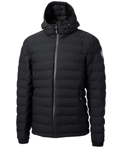 Cutter & Buck Mission Ridge Repreve Eco Insulated Mens Puffer Jacket In Black
