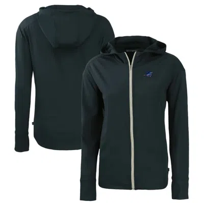 Cutter & Buck Navy Miami Dolphins  Daybreak Eco Recycled Full-zip Hoodie