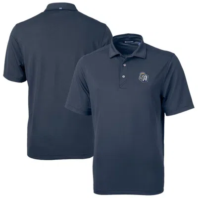 Cutter & Buck Navy San Antonio Missions Virtue Eco Pique Recycled Polo