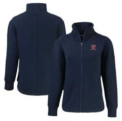 Cutter & Buck Navy Tacoma Rainiers Roam Eco Recycled Full-zip Jacket