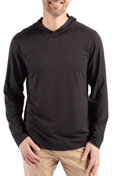 Cutter & Buck Coastline Epic Comfort Hoodie In Black