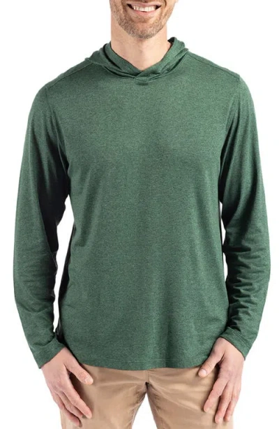 Cutter & Buck Coastline Epic Comfort Hoodie In Hunter