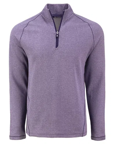 Cutter & Buck Peshastin Fleece Recycled Mens Half Zip Pullover In Multi