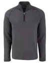 Cutter & Buck Peshastin Fleece Recycled Mens Half Zip Pullover