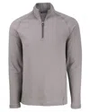 Cutter & Buck Peshastin Fleece Recycled Mens Half Zip Pullover
