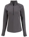 Cutter & Buck Peshastin Fleece Recycled Womens Half Zip Pullover