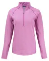 Cutter & Buck Peshastin Fleece Recycled Womens Half Zip Pullover
