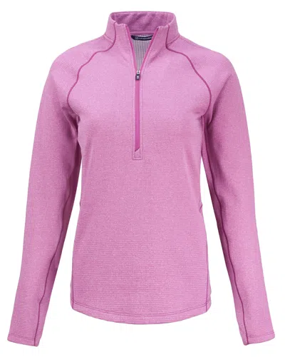 Cutter & Buck Peshastin Fleece Recycled Womens Half Zip Pullover