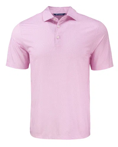Cutter & Buck Pike Eco Diamond Dot Print Recycled Mens Polo