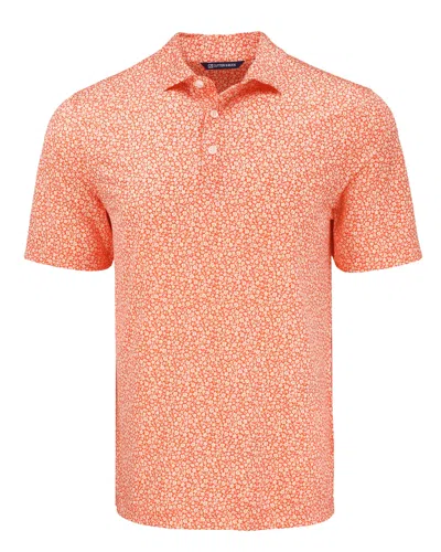 Cutter & Buck Pike Eco Flora Print Recycled Mens Polo